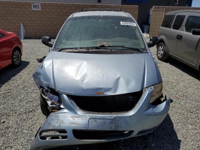 2A8GP54L36R623387 - 2006 CHRYSLER TOWN & COU TOURING 蓝色 照片 5