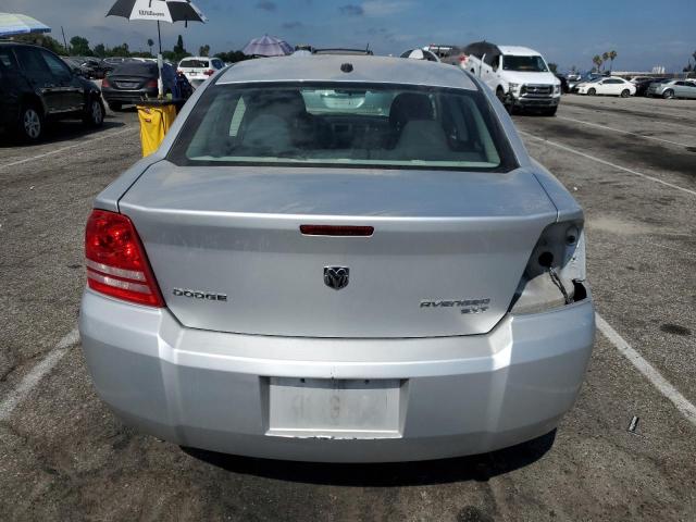 1B3CC4FBXAN106613 - 2010 DODGE AVENGER SXT SILVER photo 6