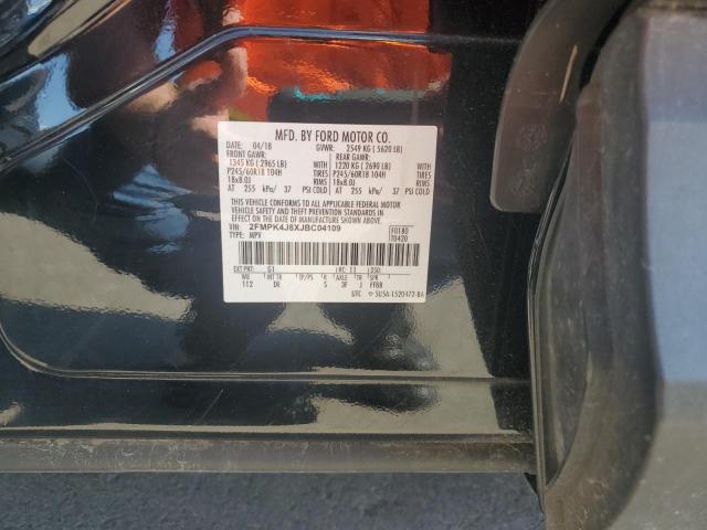 2FMPK4J8XJBC04109 - 2018 FORD EDGE SEL Қара фото 14