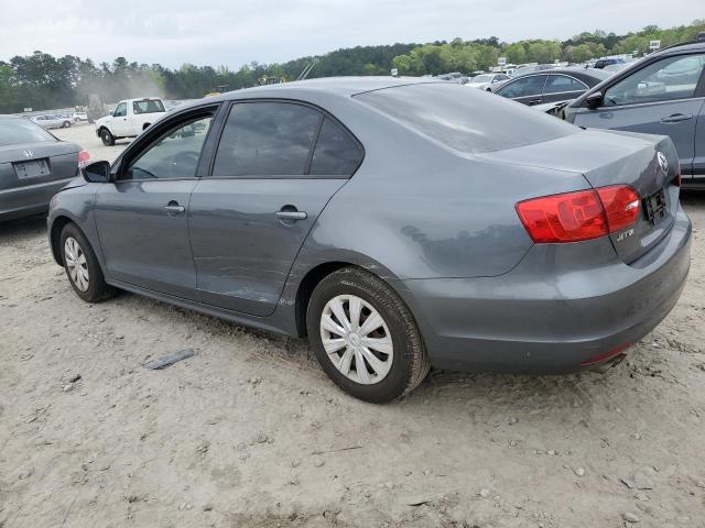 3VW2K7AJ9DM270735 - 2013 VOLKSWAGEN JETTA BASE 灰色 照片 2