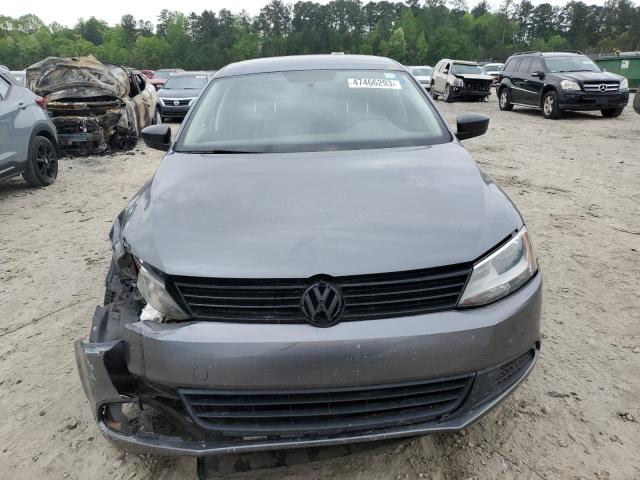 3VW2K7AJ9DM270735 - 2013 VOLKSWAGEN JETTA BASE 灰色 照片 5