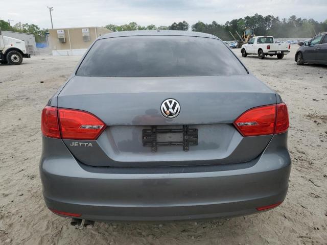 3VW2K7AJ9DM270735 - 2013 VOLKSWAGEN JETTA BASE 灰色 照片 6