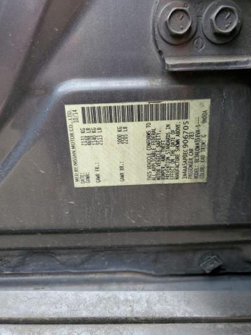 1N4AA5AP0EC906705 - 2014 NISSAN MAXIMA S GRAY photo 12