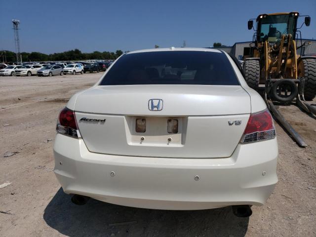 1HGCP36848A085164 - 2008 HONDA ACCORD EXL WHITE photo 6