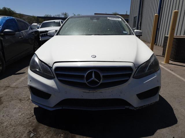 WDDHF5KB0GB254809 - 2016 MERCEDES-BENZ E 350 WHITE photo 5