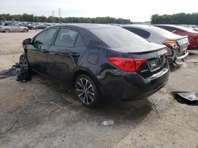 5YFBURHE8KP919254 - 2019 TOYOTA COROLLA L BLACK photo 2