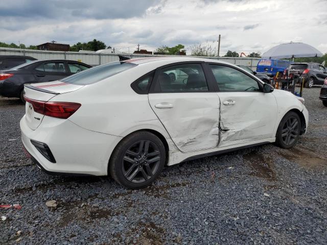 3KPF34AD5LE159022 - 2020 KIA FORTE GT LINE WHITE photo 3