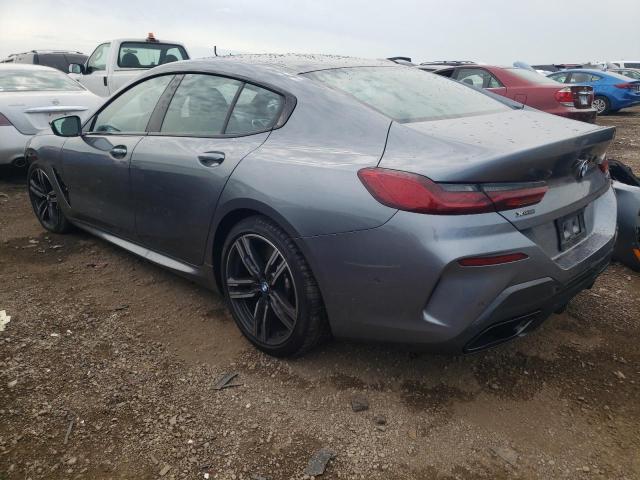 WBAGV8C07NCG96226 - 2022 BMW M850XI GRAY photo 2