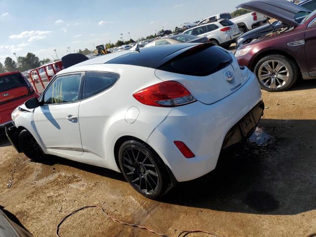 KMHTC6ADXDU134100 - 2013 HYUNDAI VELOSTER WHITE photo 2