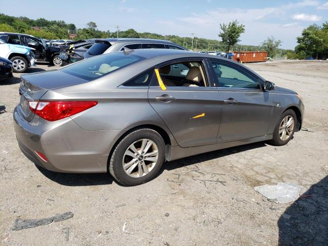 5NPEB4AC6EH894368 - 2014 HYUNDAI SONATA GLS GRAY photo 3