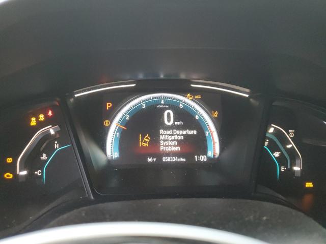 2HGFC4B63KH302893 - 2019 HONDA CIVIC LX Boz foto 9