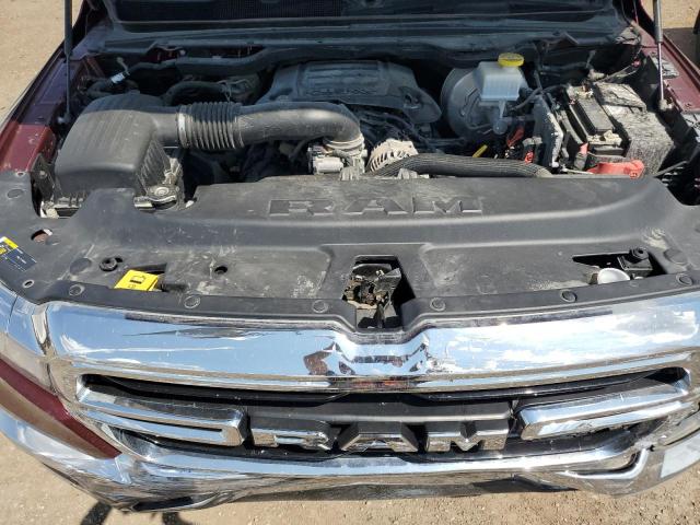 1C6SRFFT3KN622446 - 2019 RAM 1500 BIG HORN/LONE STAR MAROON photo 11