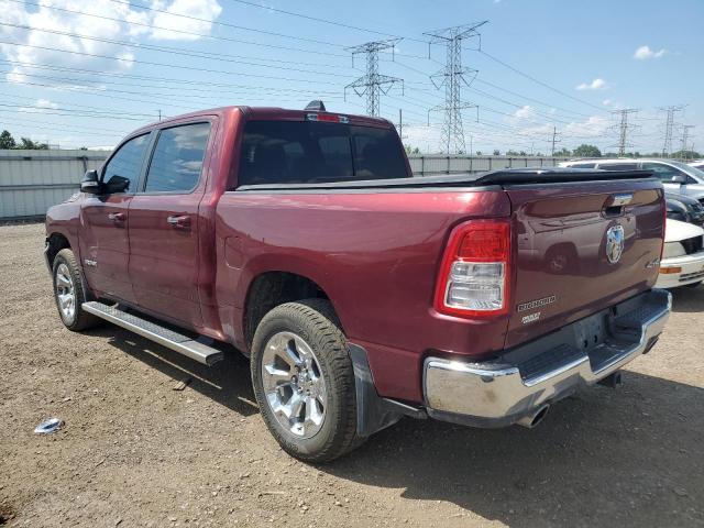 1C6SRFFT3KN622446 - 2019 RAM 1500 BIG HORN/LONE STAR MAROON photo 2