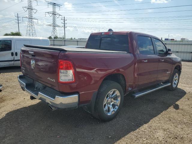 1C6SRFFT3KN622446 - 2019 RAM 1500 BIG HORN/LONE STAR MAROON photo 3