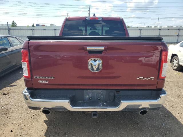 1C6SRFFT3KN622446 - 2019 RAM 1500 BIG HORN/LONE STAR MAROON photo 6