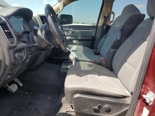 1C6SRFFT3KN622446 - 2019 RAM 1500 BIG HORN/LONE STAR MAROON photo 7