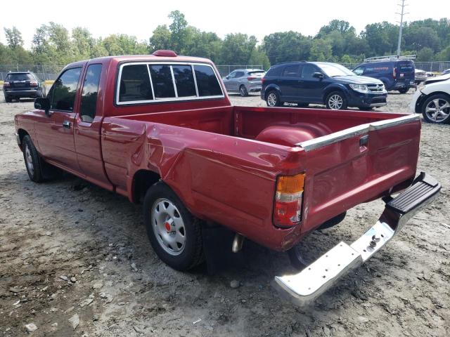 JT4RN93P4S5116510 - 1995 TOYOTA PICKUP 1/2 TON EXTRA LONG WHEELBASE RED photo 2