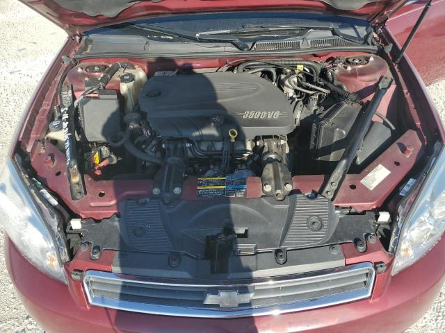 2G1WT57K091126553 - 2009 CHEVROLET IMPALA 1LT RED photo 11