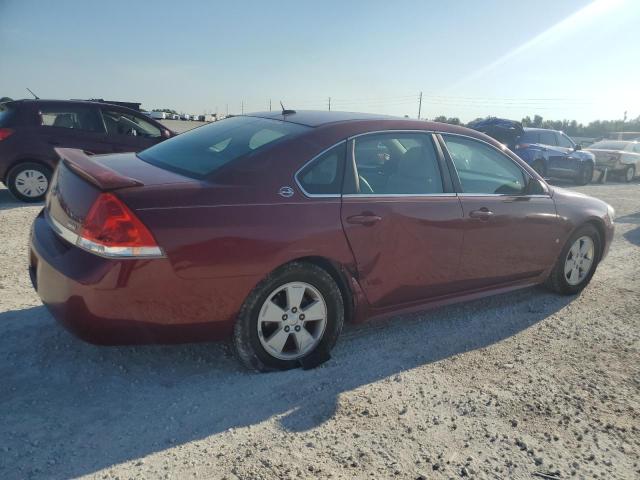 2G1WT57K091126553 - 2009 CHEVROLET IMPALA 1LT RED photo 3