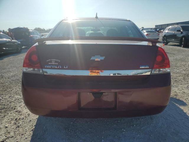 2G1WT57K091126553 - 2009 CHEVROLET IMPALA 1LT RED photo 6