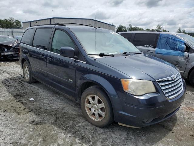2A8HR54P48R735894 - 2008 CHRYSLER TOWN & COU TOURING BLUE photo 4