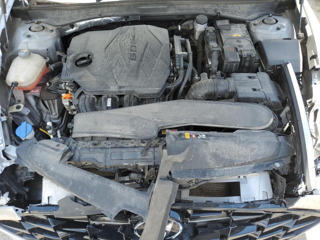 KMHL64JA9MA147469 - 2021 HYUNDAI SONATA SEL SILVER photo 11