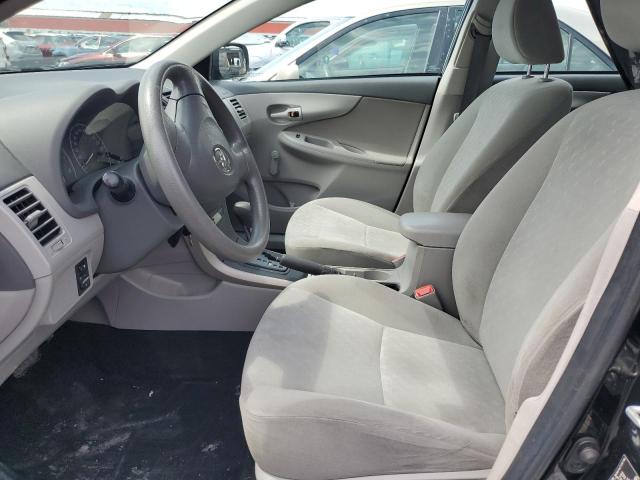 2T1BU4EEXAC416430 - 2010 TOYOTA COROLLA BASE BLACK photo 7