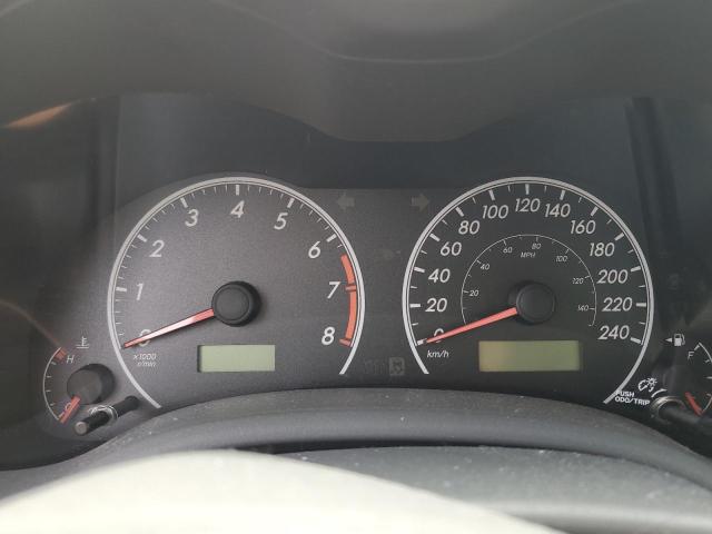 2T1BU4EEXAC416430 - 2010 TOYOTA COROLLA BASE BLACK photo 9