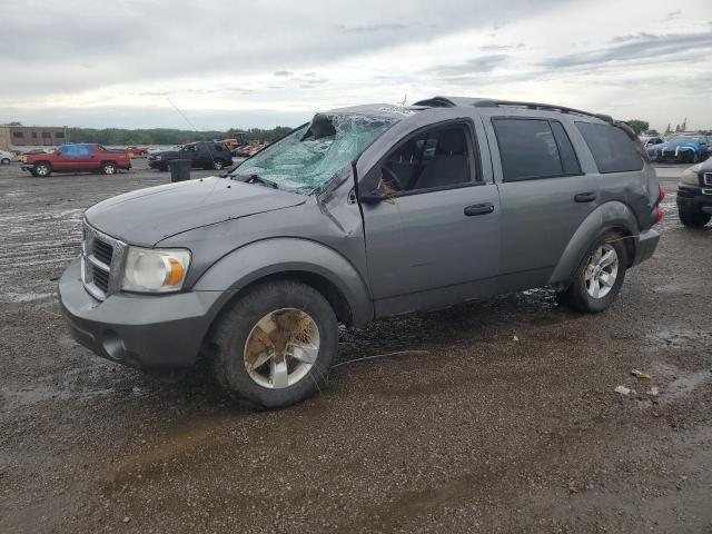 1D8HB48N08F128074 - 2008 DODGE DURANGO SLT GRAY photo 1