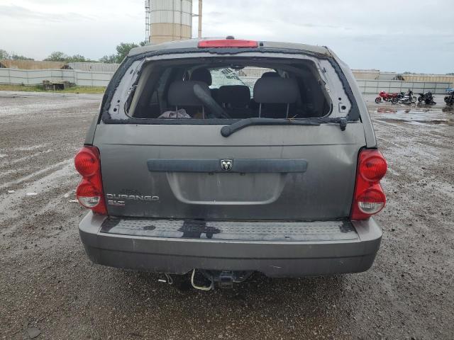 1D8HB48N08F128074 - 2008 DODGE DURANGO SLT GRAY photo 6