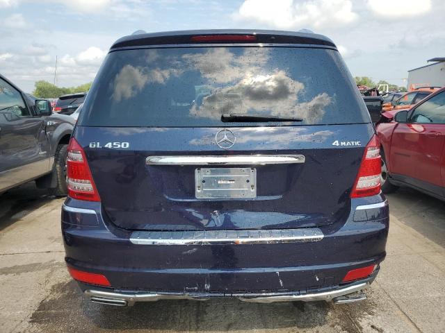 4JGBF7BE1AA597479 - 2010 MERCEDES-BENZ GL 450 4MATIC BLUE photo 6