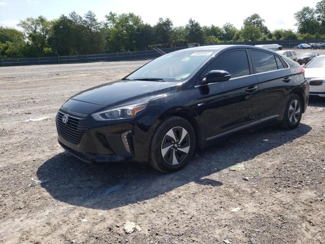 KMHC75LC9HU025975 - 2017 HYUNDAI IONIQ SEL BLACK photo 1