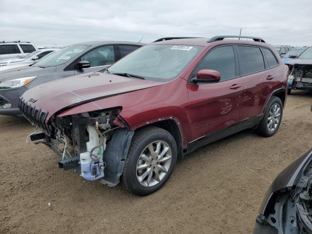 1C4PJMCX3JD604292 - 2018 JEEP CHEROKEE LATITUDE RED photo 1