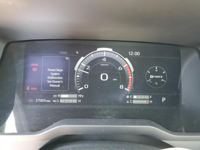 5TFNA5AB0RX030796 - 2024 TOYOTA TUNDRA CREWMAX PLATINUM შავი ფოტო 9