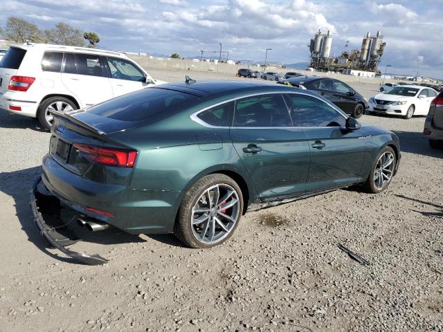 WAUB4CF56JA115809 - 2018 AUDI S5 PREMIUM PLUS GREEN photo 3