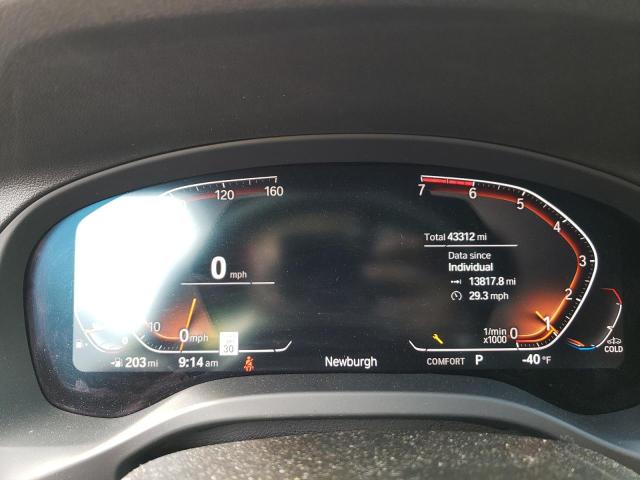 5UX2V1C07M9E07828 - 2021 BMW X4 XDRIVE30I BLACK photo 9