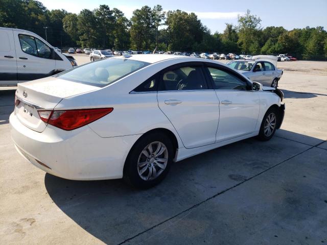 5NPEB4AC9CH452293 - 2012 HYUNDAI SONATA GLS WHITE photo 3