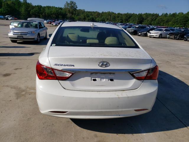 5NPEB4AC9CH452293 - 2012 HYUNDAI SONATA GLS WHITE photo 6