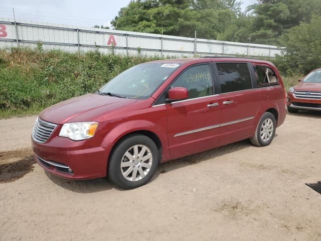 2C4RC1BG5FR662217 - 2015 CHRYSLER TOWN & COU TOURING წითელი ფოტო 1