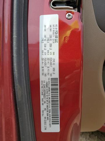 2C4RC1BG5FR662217 - 2015 CHRYSLER TOWN & COU TOURING წითელი ფოტო 13