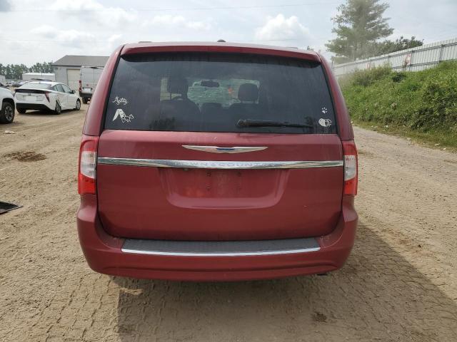 2C4RC1BG5FR662217 - 2015 CHRYSLER TOWN & COU TOURING წითელი ფოტო 6