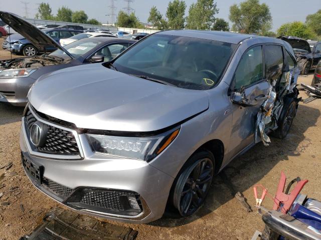 5J8YD4H04LL017407 - 2020 ACURA MDX A-SPEC SILVER photo 1