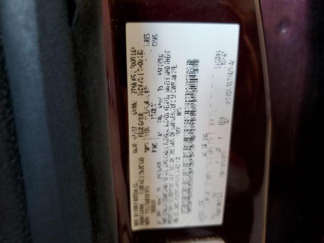 5LMCJ2D91HUL34212 - 2017 LINCOLN MKC SELECT Բորդո լուսանկար 13