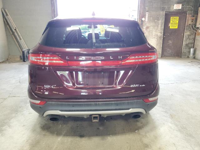 5LMCJ2D91HUL34212 - 2017 LINCOLN MKC SELECT Բորդո լուսանկար 6