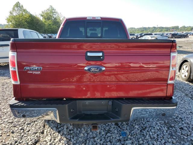 1FTFX1ET2EFA13884 - 2014 FORD F150 SUPER CAB BURGUNDY photo 6