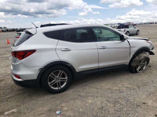 5XYZTDLB5JG526753 - 2018 HYUNDAI SANTA FE S SILVER photo 3