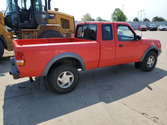 1FTDR15X3PTA19637 - 1993 FORD RANGER SUPER CAB ORANGE photo 3