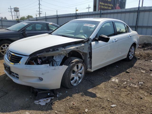 1HGCP3F84AA031711 - 2010 HONDA ACCORD EXL WHITE photo 1