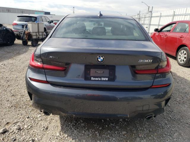 3MW5R7J08L8B23264 - 2020 BMW 330XI GRAY photo 6