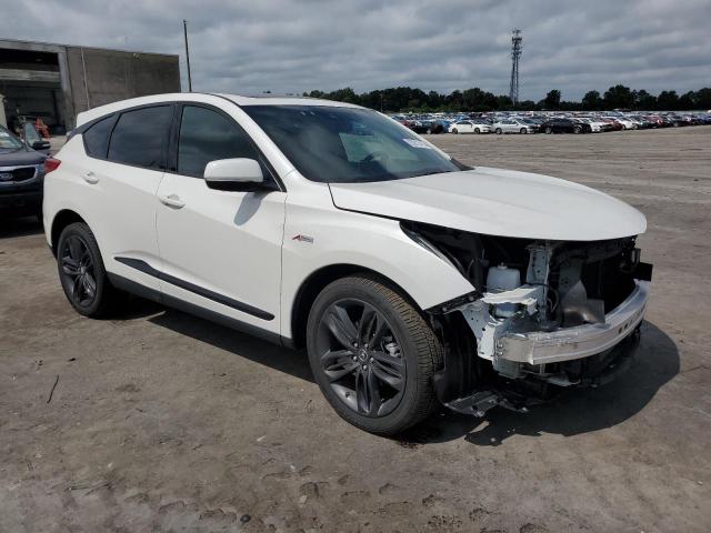 5J8TC2H6XML030606 - 2021 ACURA RDX A-SPEC WHITE photo 4